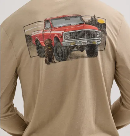 112354219-WRANGLER LONG SLEEVE PUP TRUCK KHAKI