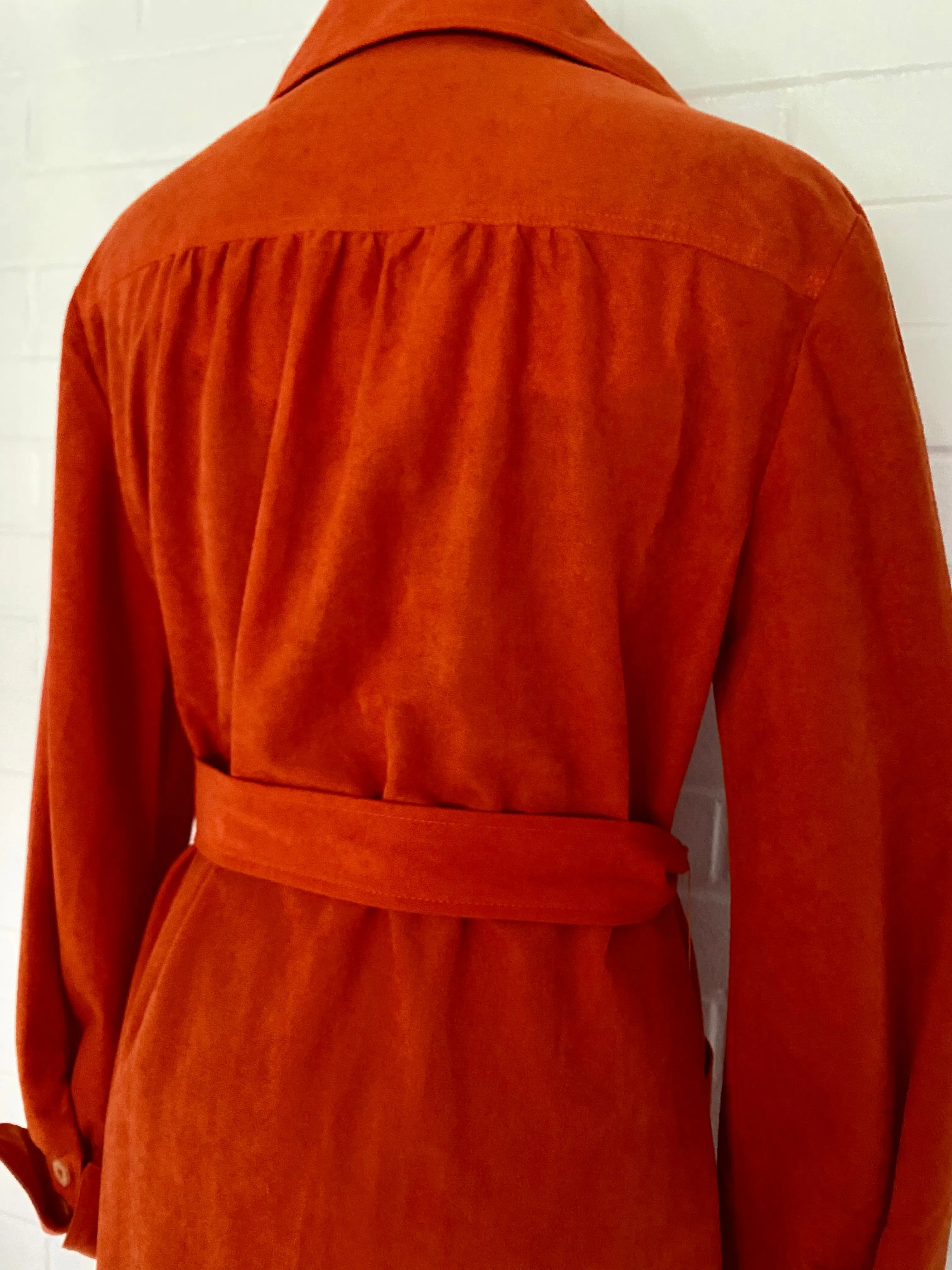 1970s Edith Flagg Trench Dress