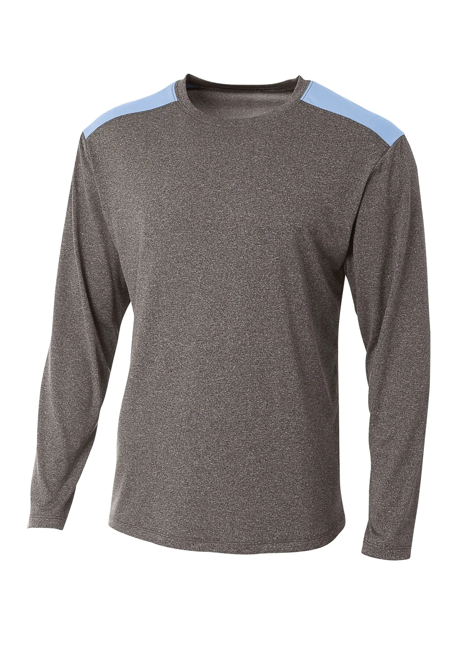 A4 Mens Tourney Heather Long Sleeve Tee