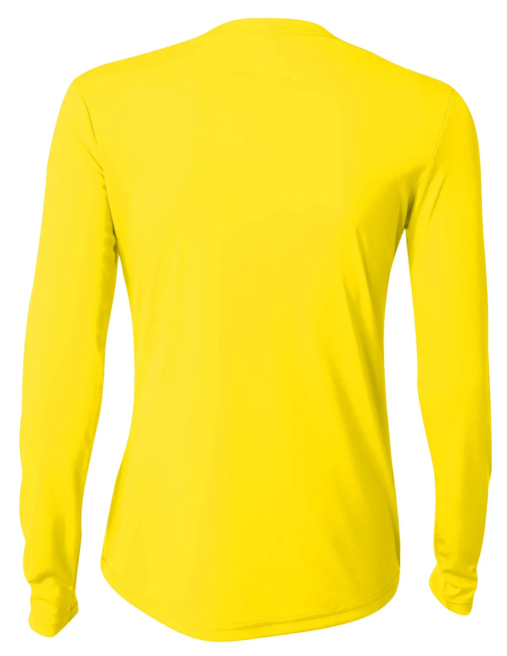 A4 Womens Long Sleeve Cooling Performance Crew