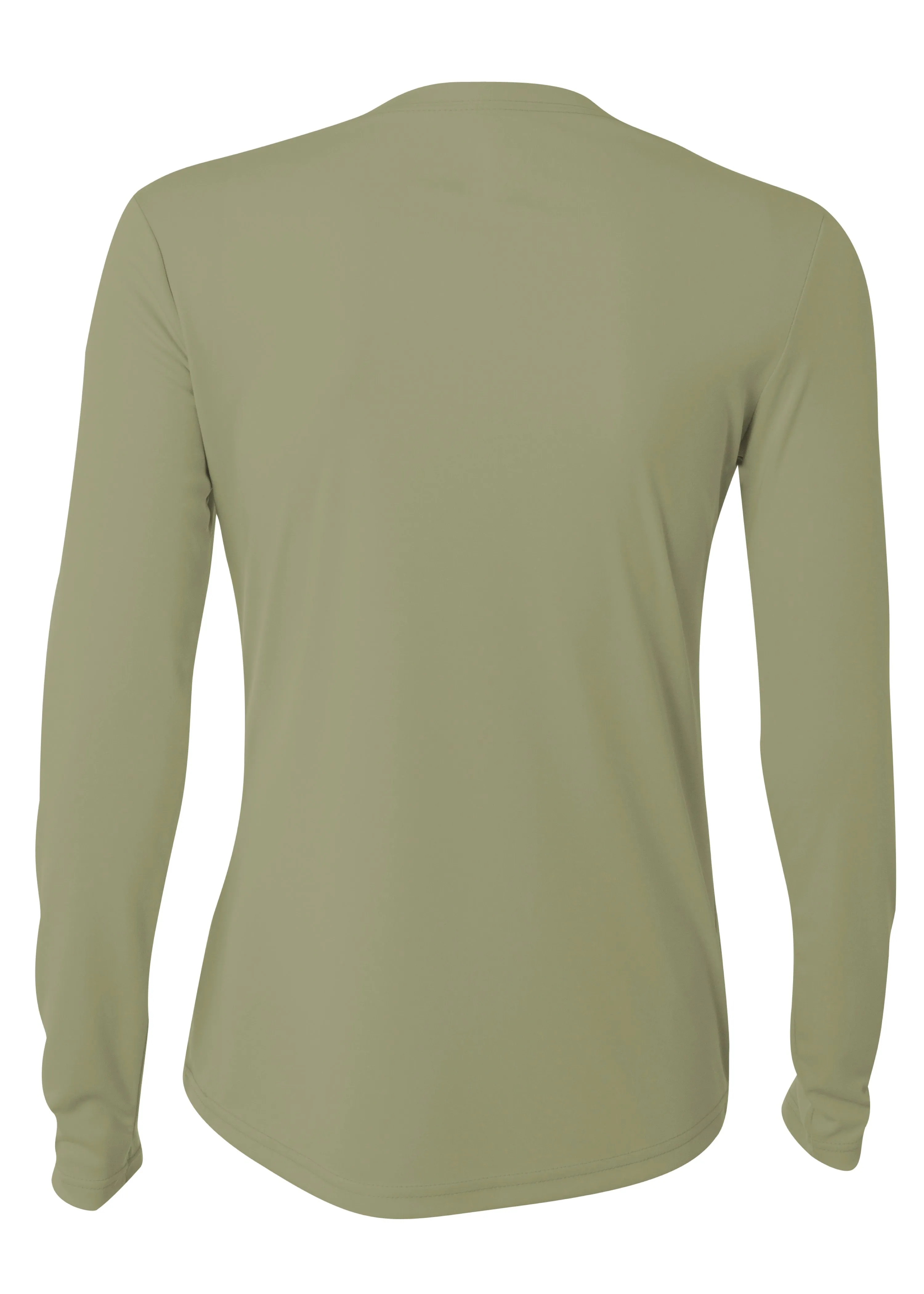 A4 Womens Long Sleeve Cooling Performance Crew