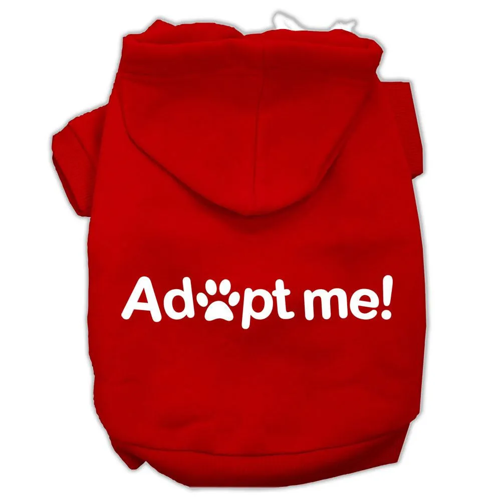 Adopt Me Screen Print Pet Hoodies Red Size XL (16)