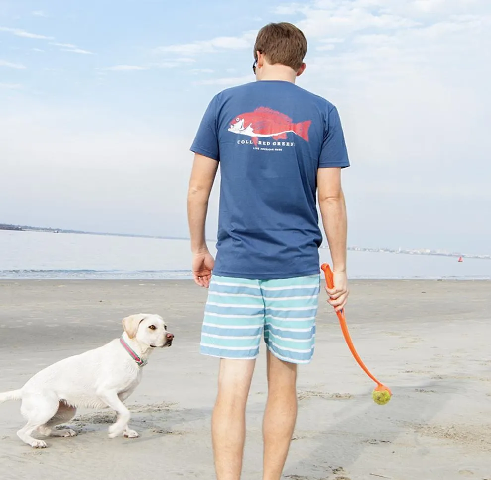 American Fly: Long Sleeve T-Shirt - Navy