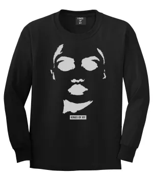 Amina Sexy Model Long Sleeve T-Shirt