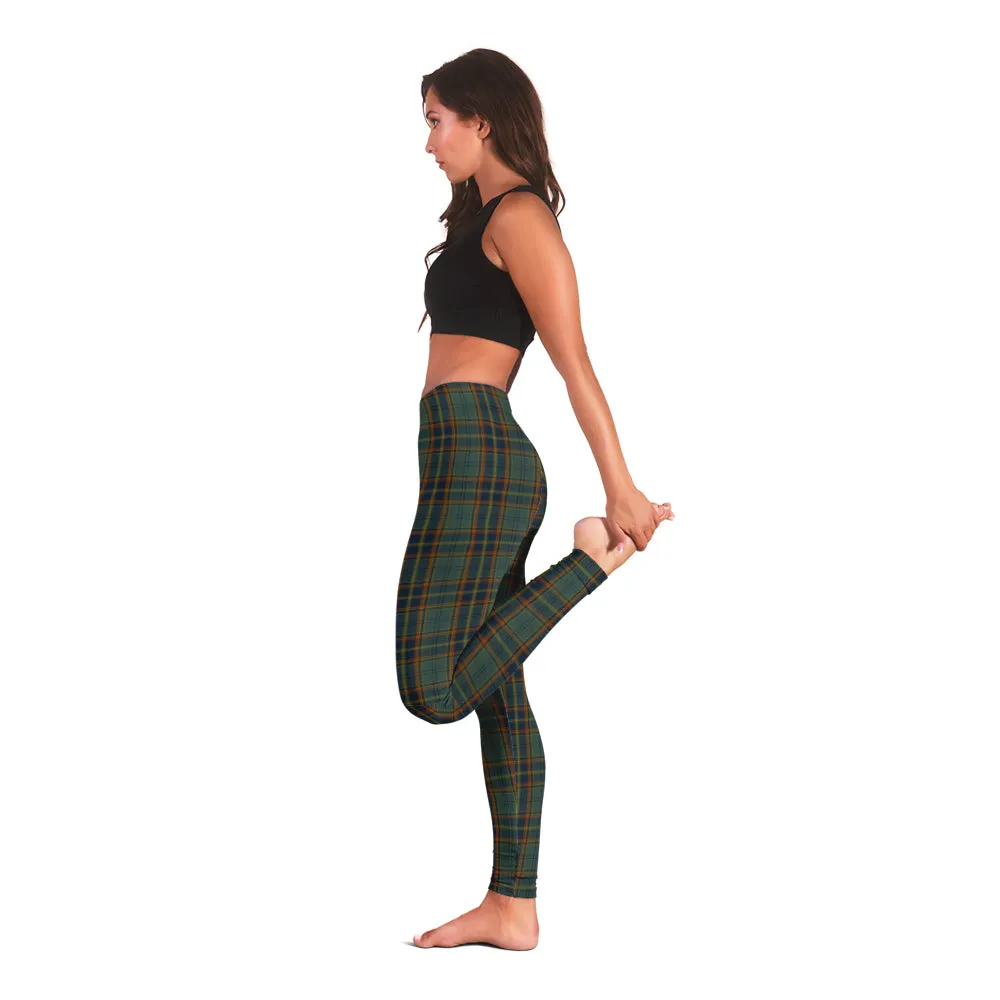 Antrim County Ireland Tartan Womens Leggings