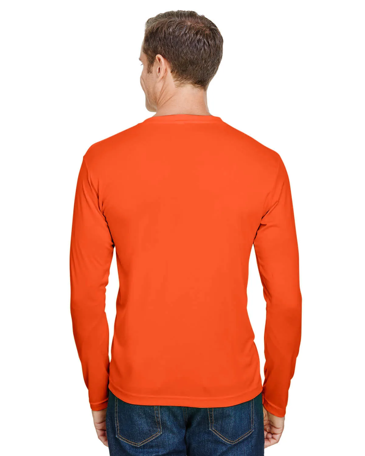 Bayside Unisex 4.5 oz., 100% Polyester Performance Long-Sleeve T-Shirt