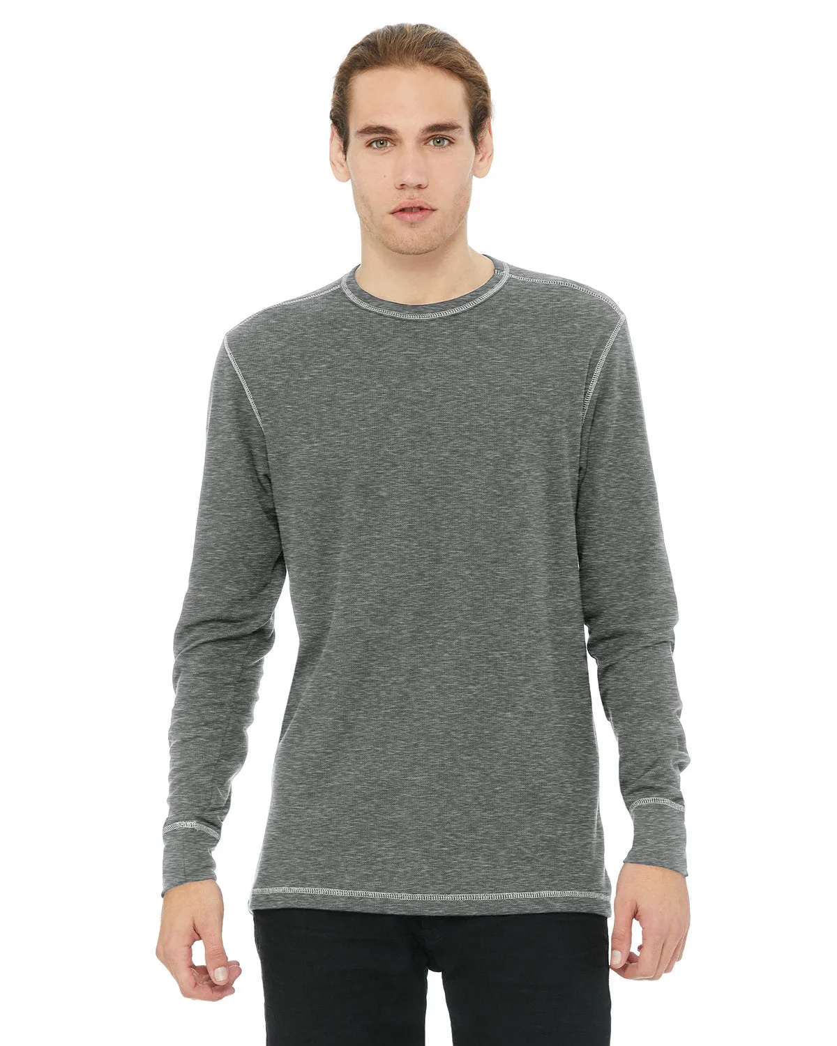 Bella   Canvas Men's Thermal Long-Sleeve T-Shirt