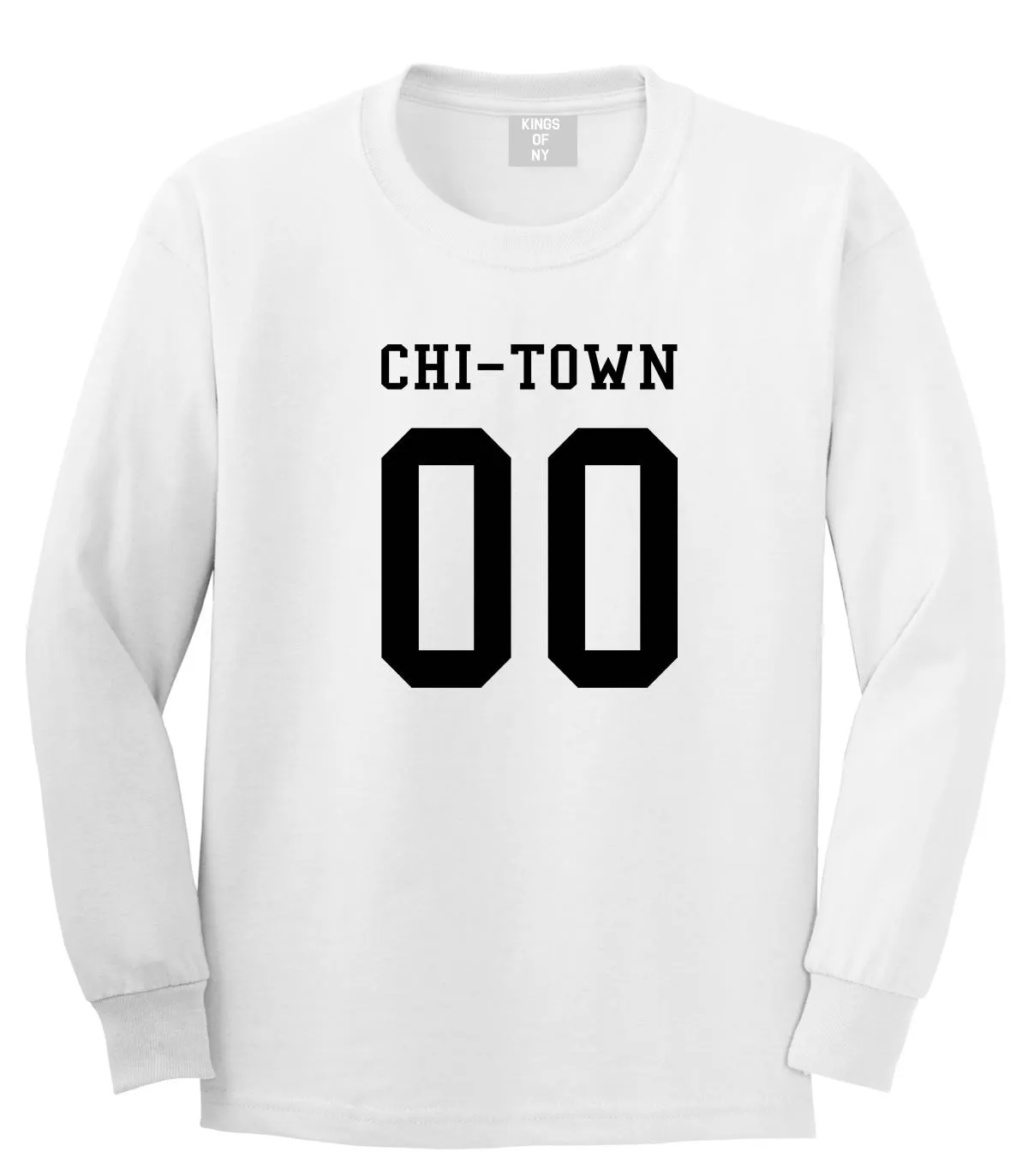 Chitown Team 00 Chicago Jersey Long Sleeve T-Shirt