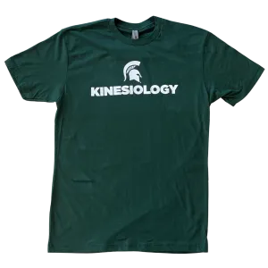 College of Education "Kinesiology" Unisex Green Short Sleeve T-Shirt