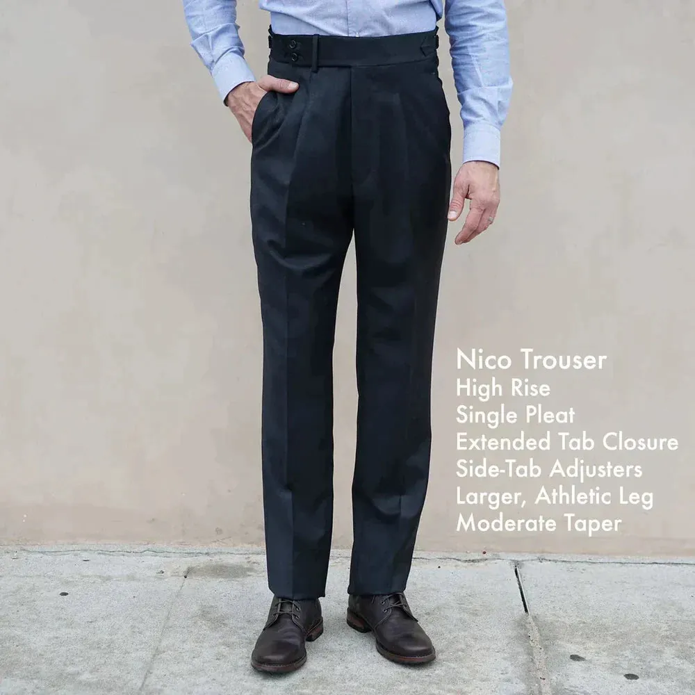 Custom Trousers Hardy Minnis Fresco Lite & Balloon Hopsack