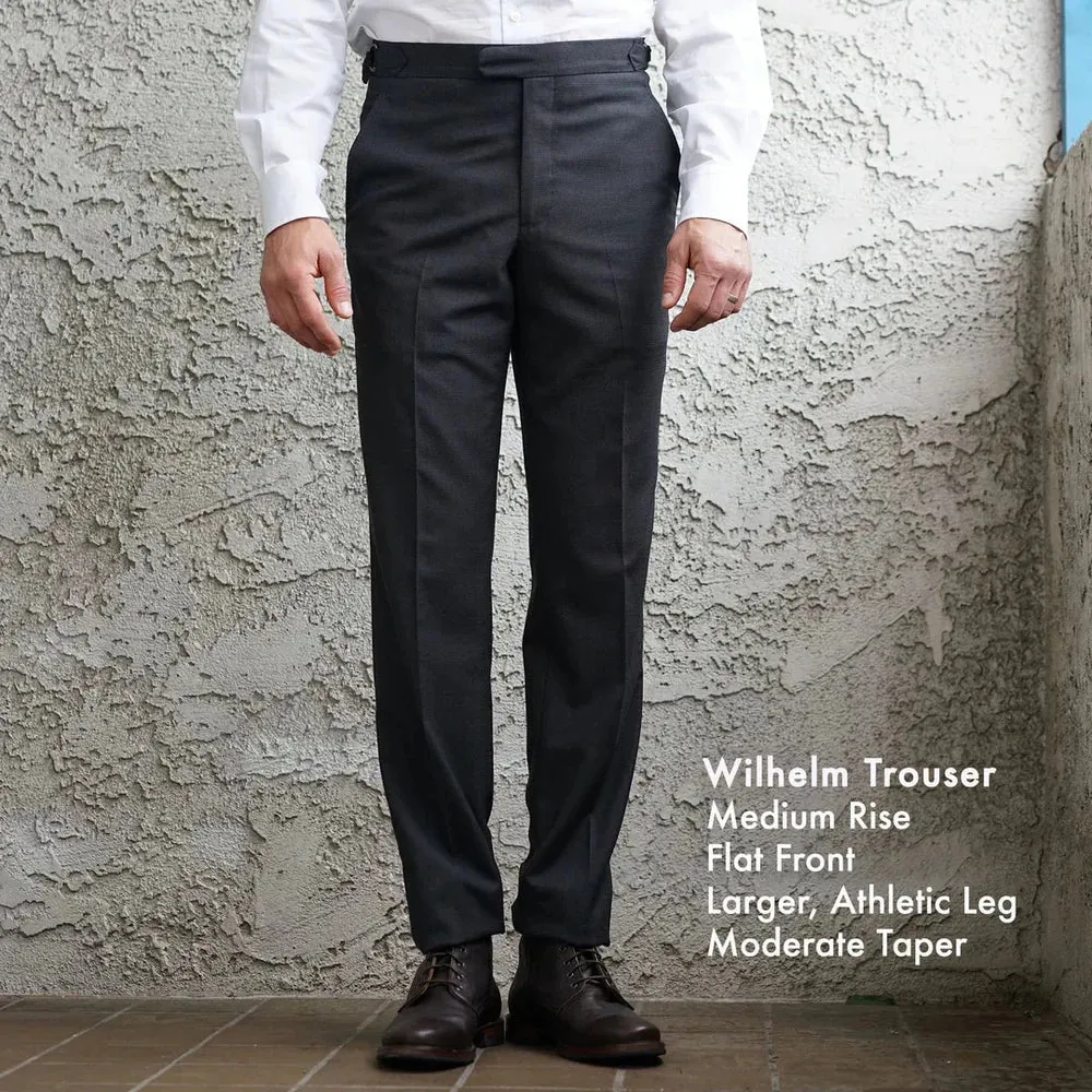 Custom Trousers Huddersfield Pattern & Check 4-Season Wools