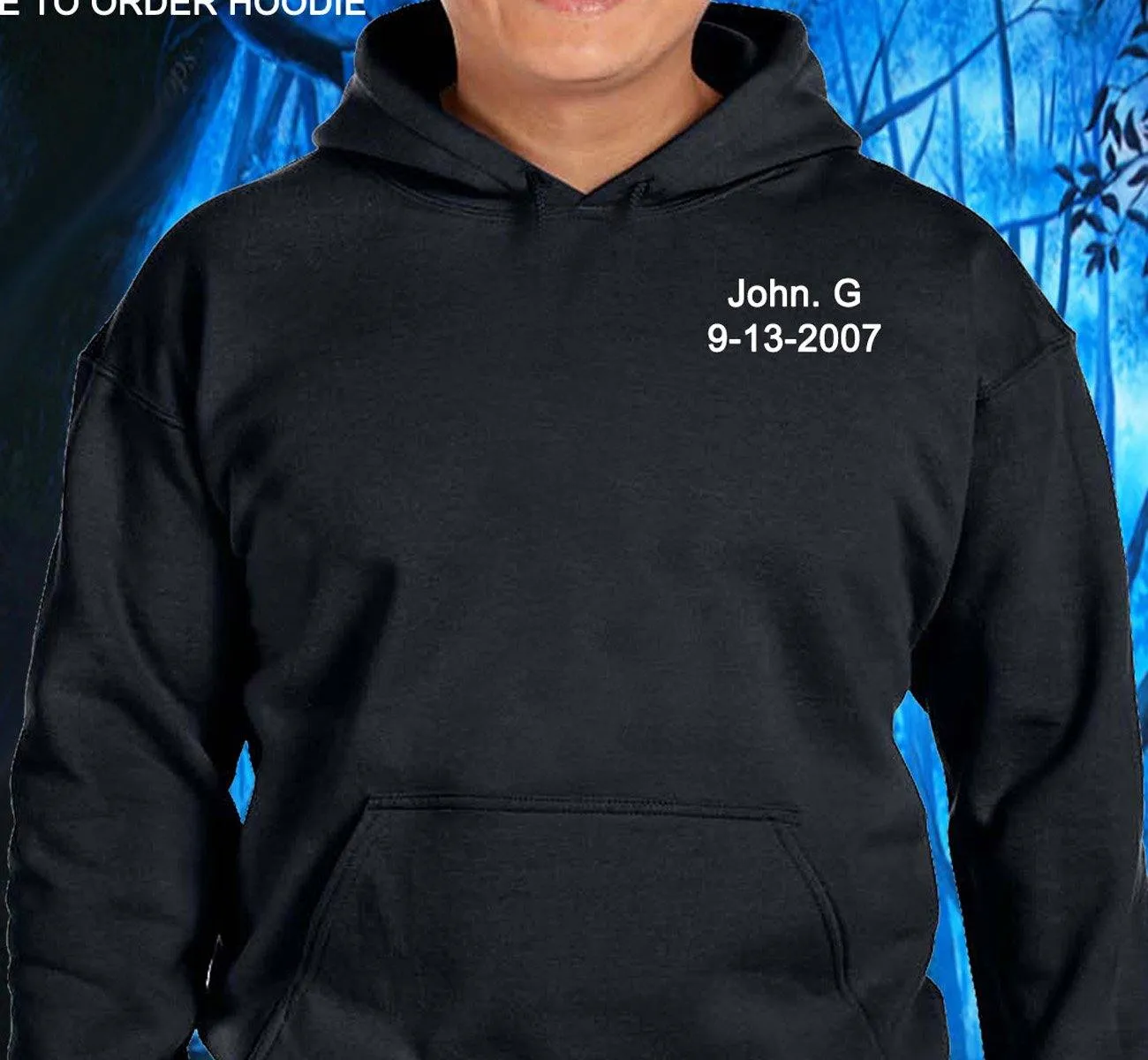 Customized Clean Date Hoodies