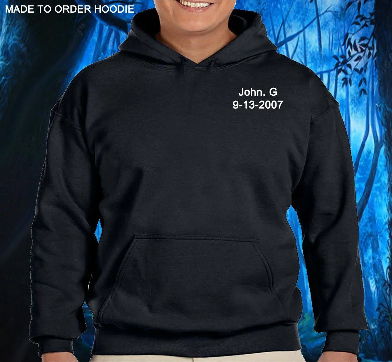 Customized Clean Date Hoodies