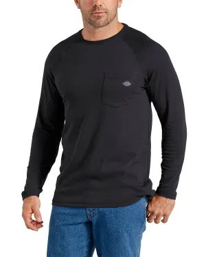 Dickies Men's Tall Temp-iQ Performance Cooling Long Sleeve Pocket T-Shirt