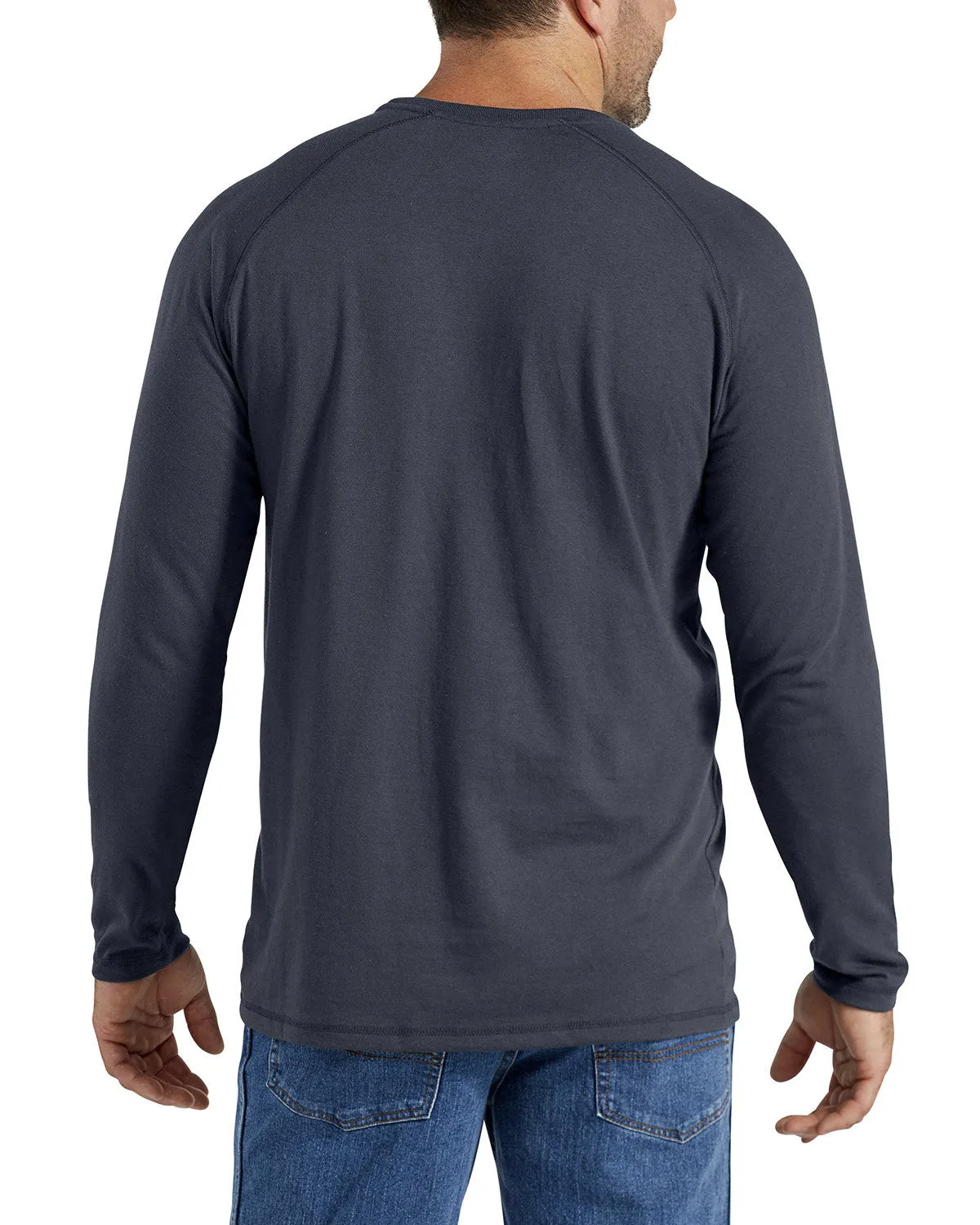 Dickies Men's Tall Temp-iQ Performance Cooling Long Sleeve Pocket T-Shirt