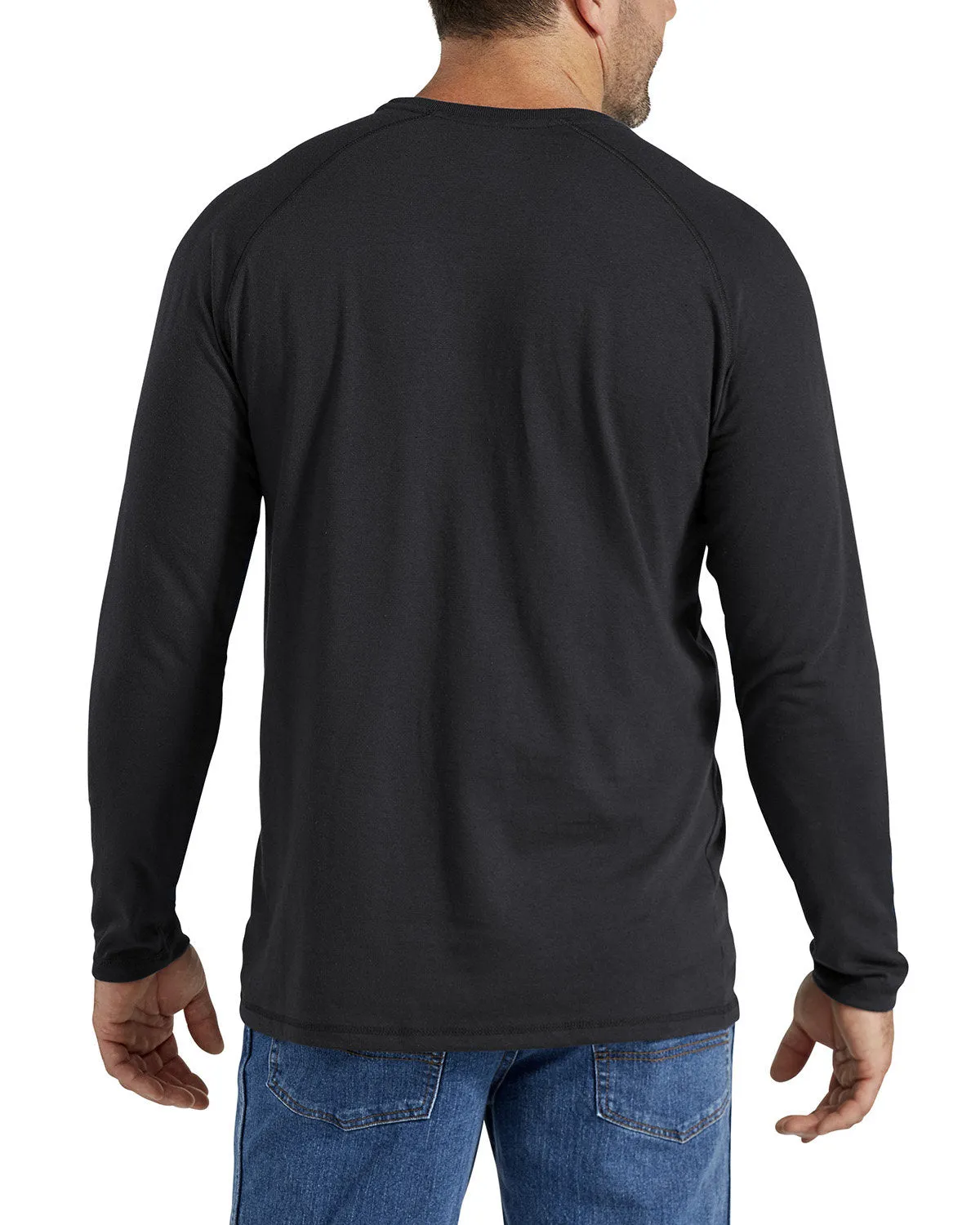 Dickies Men's Tall Temp-iQ Performance Cooling Long Sleeve Pocket T-Shirt