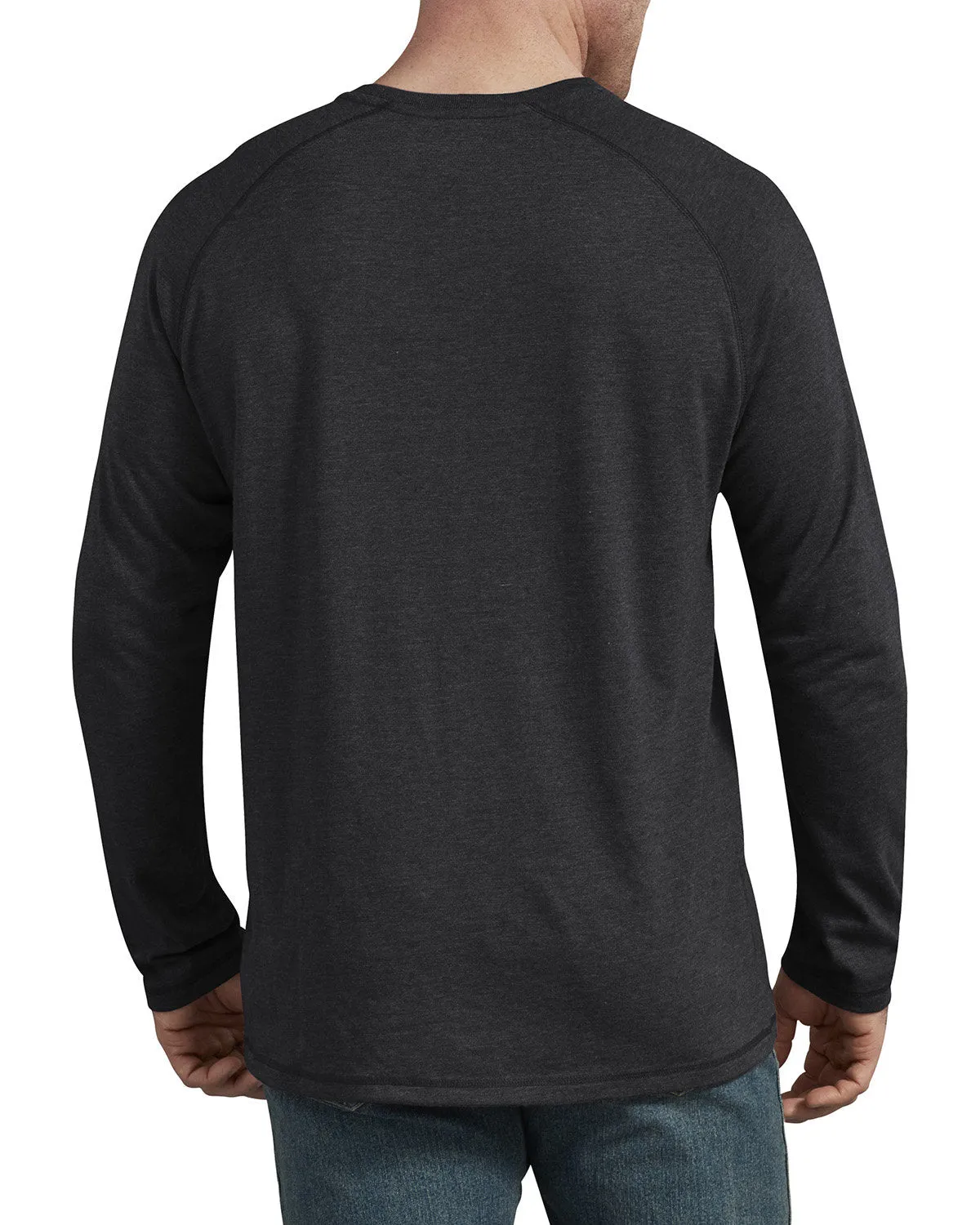 Dickies Men's Tall Temp-iQ Performance Cooling Long Sleeve Pocket T-Shirt