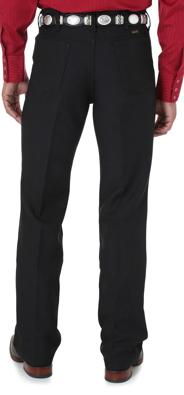 Dress Wrangler WRancher Black Slacks