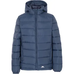 Elegant Women's Padded Jacket in Navy