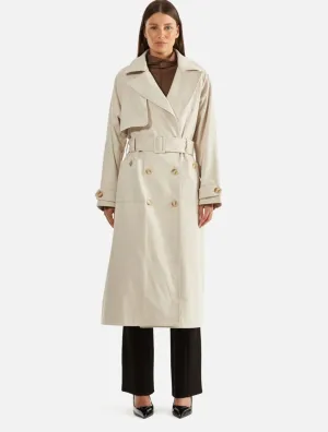 ENA PELLY - Carrie Trench Coat - Birch