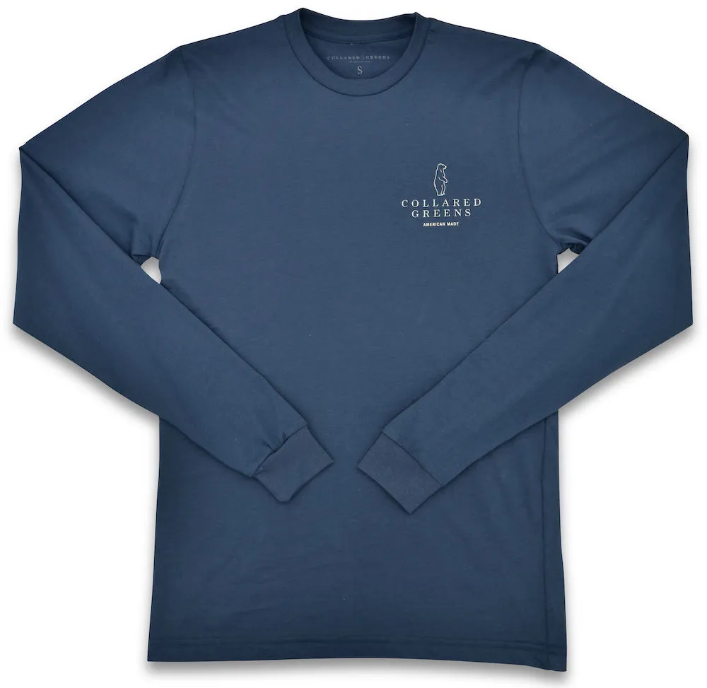 Field & Stream: Long Sleeve T-Shirt - Steel Blue