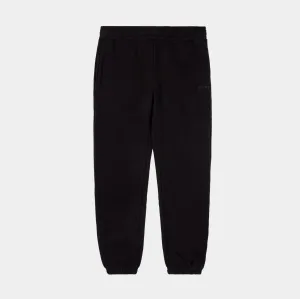 Fleece Jogger Womens Pants (Black)