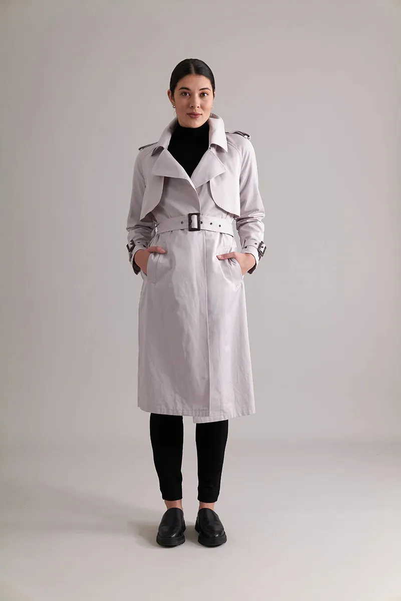 Foil N-7755 Elementary Trench Coat