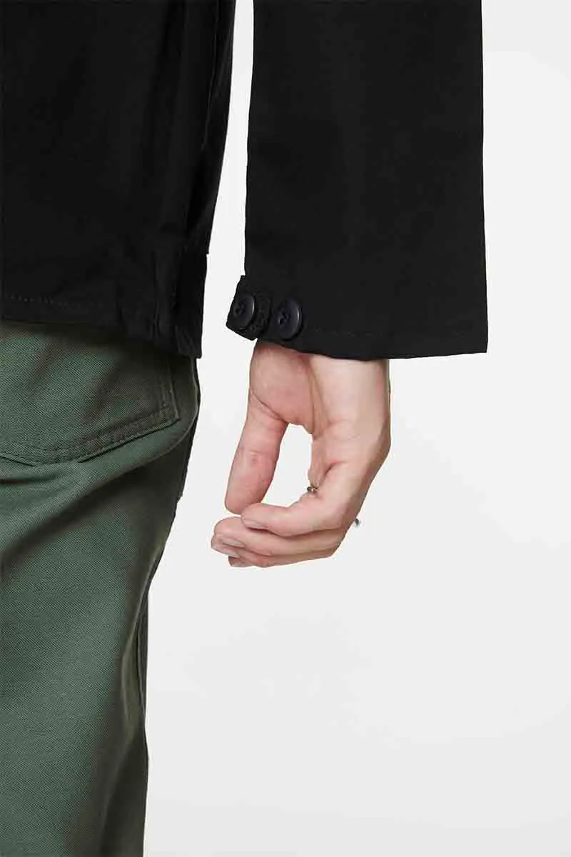 Four Pocket Jacket - Black Ripstop