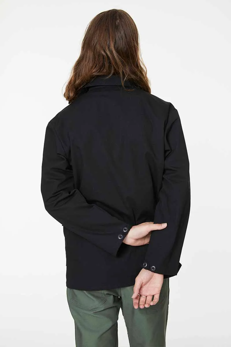 Four Pocket Jacket - Black Ripstop