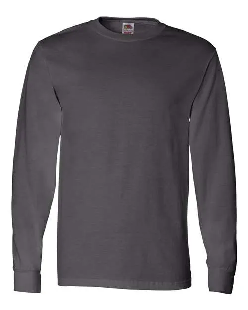 Fruit of the Loom Men's HD Cotton Long Sleeve T-Shirt