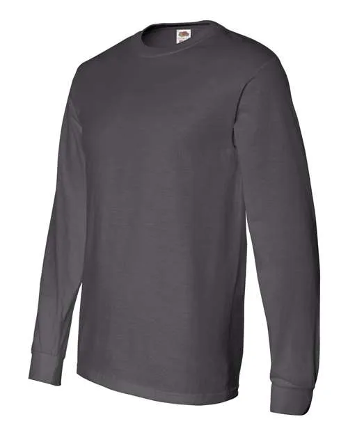 Fruit of the Loom Men's HD Cotton Long Sleeve T-Shirt