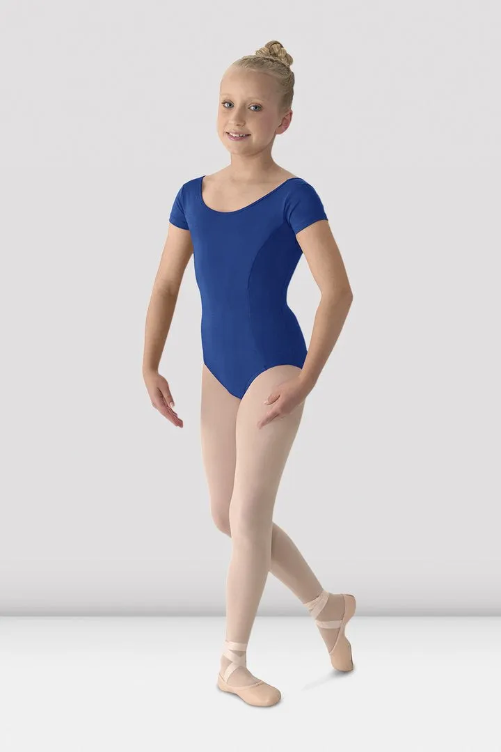 Girls Short Sleeve Leotard (M515C)