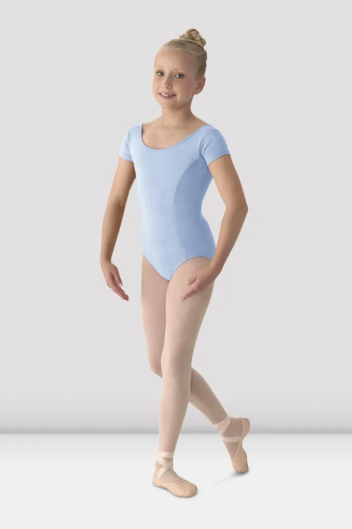 Girls Short Sleeve Leotard (M515C)