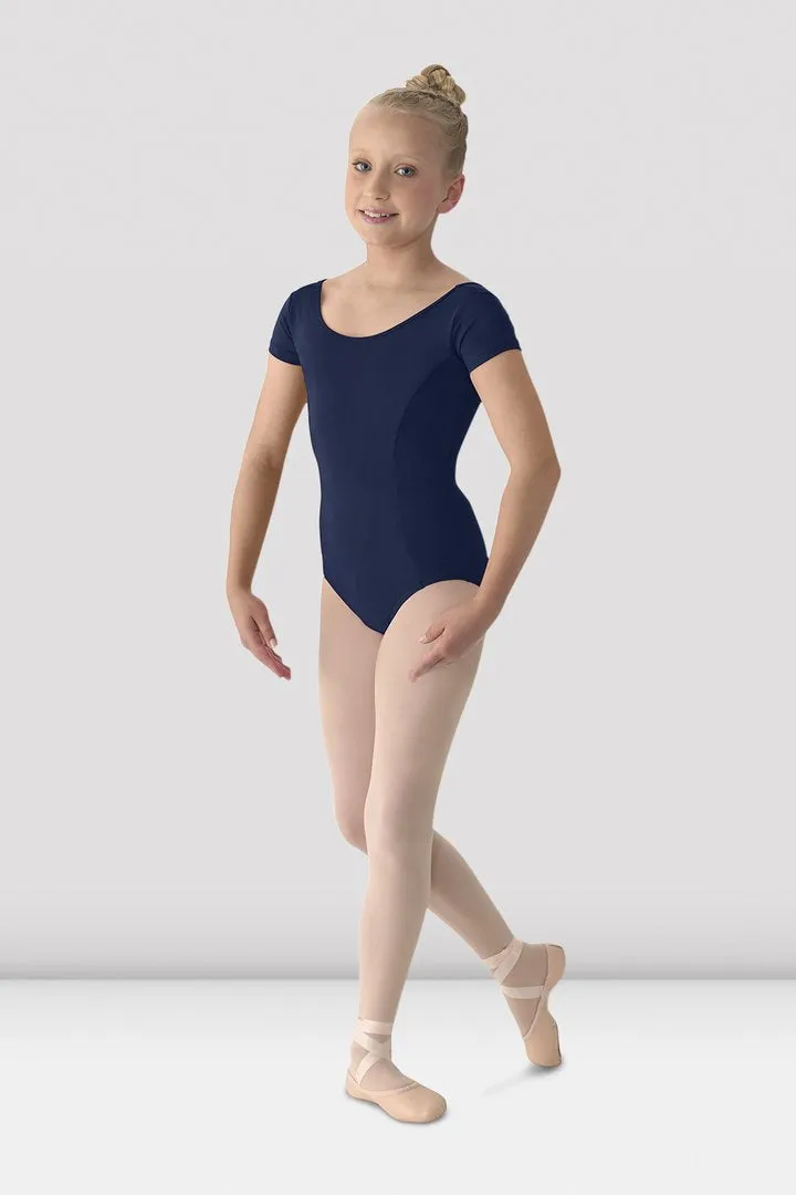 Girls Short Sleeve Leotard (M515C)