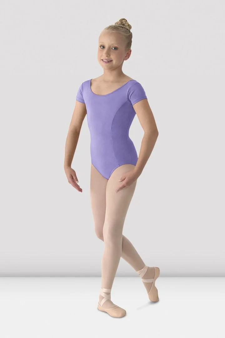 Girls Short Sleeve Leotard (M515C)