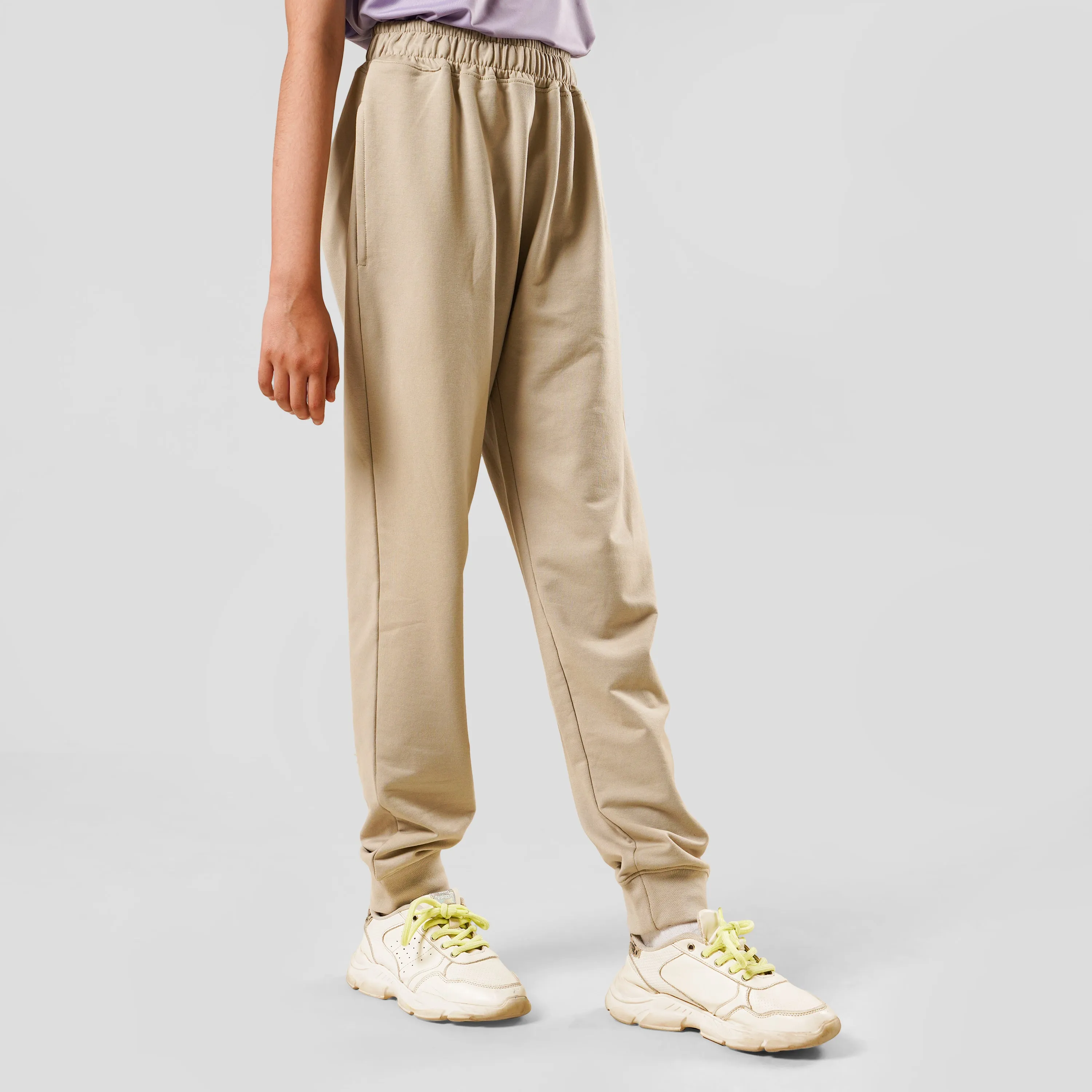 GymBreeze Trousers (Beige)