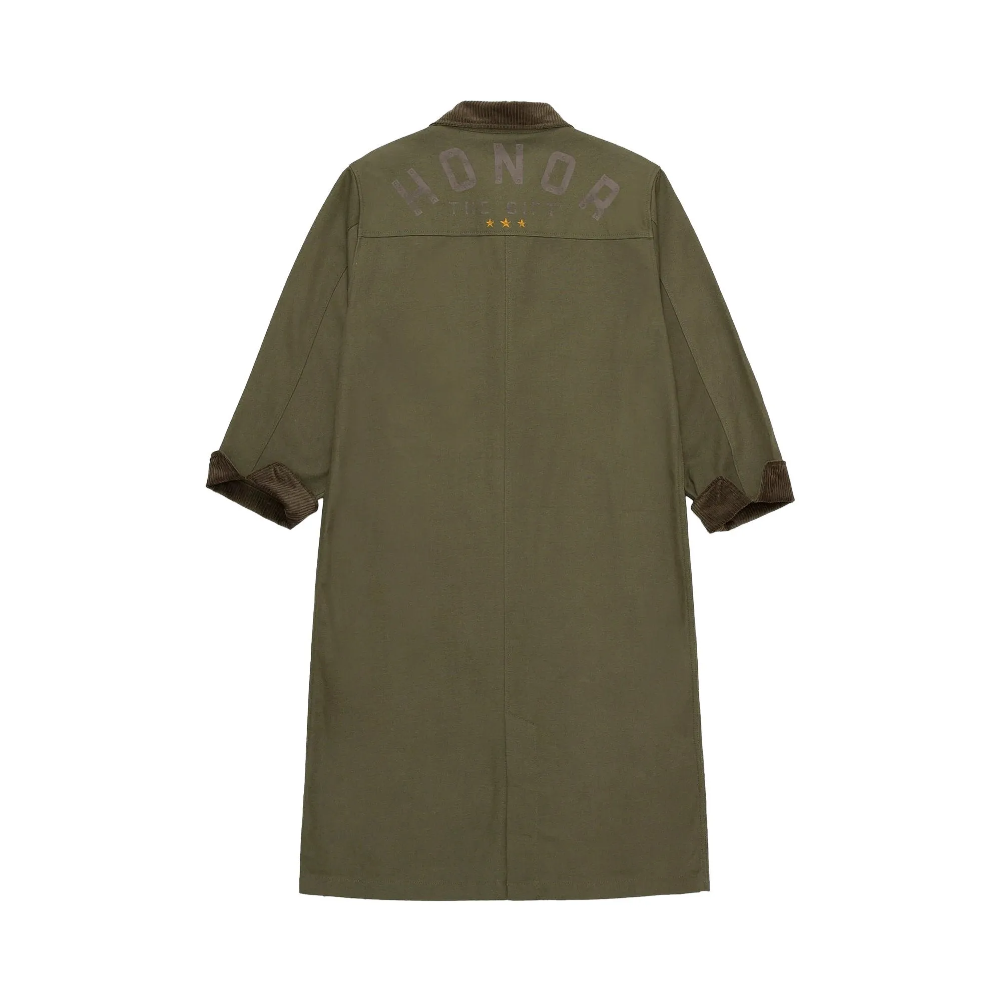 Honor The Gift Honor raincoat made of canvas Olive