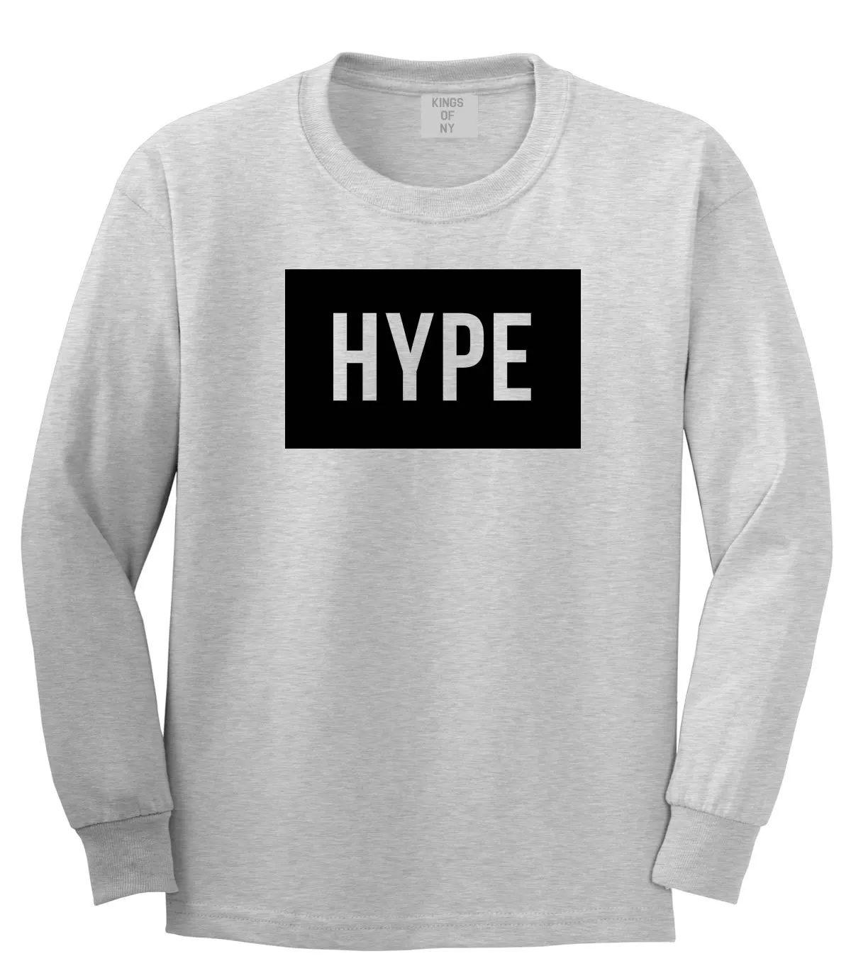 Hype Box Style Streetwear Long Sleeve Boys Kids T-Shirt