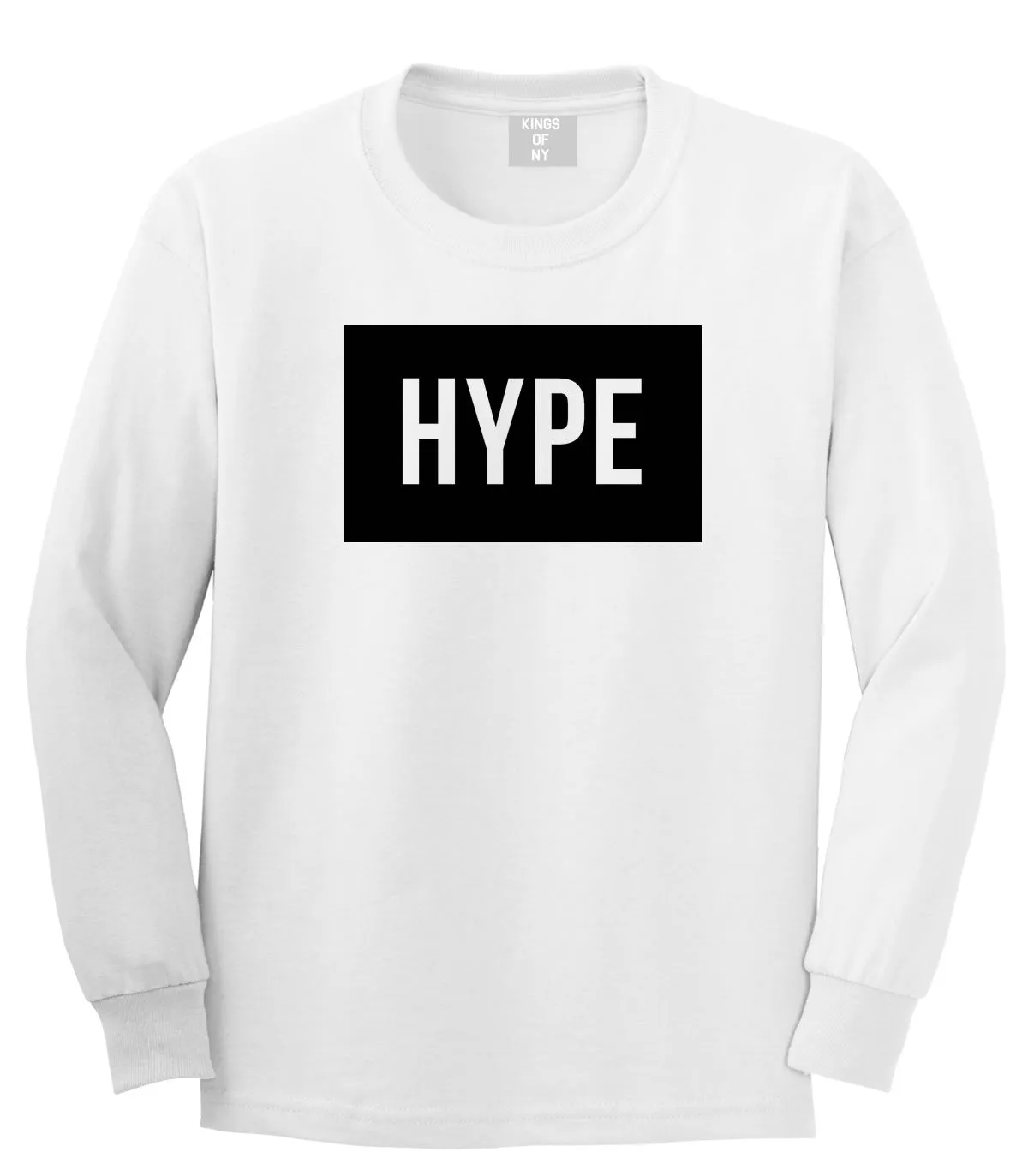 Hype Box Style Streetwear Long Sleeve T-Shirt