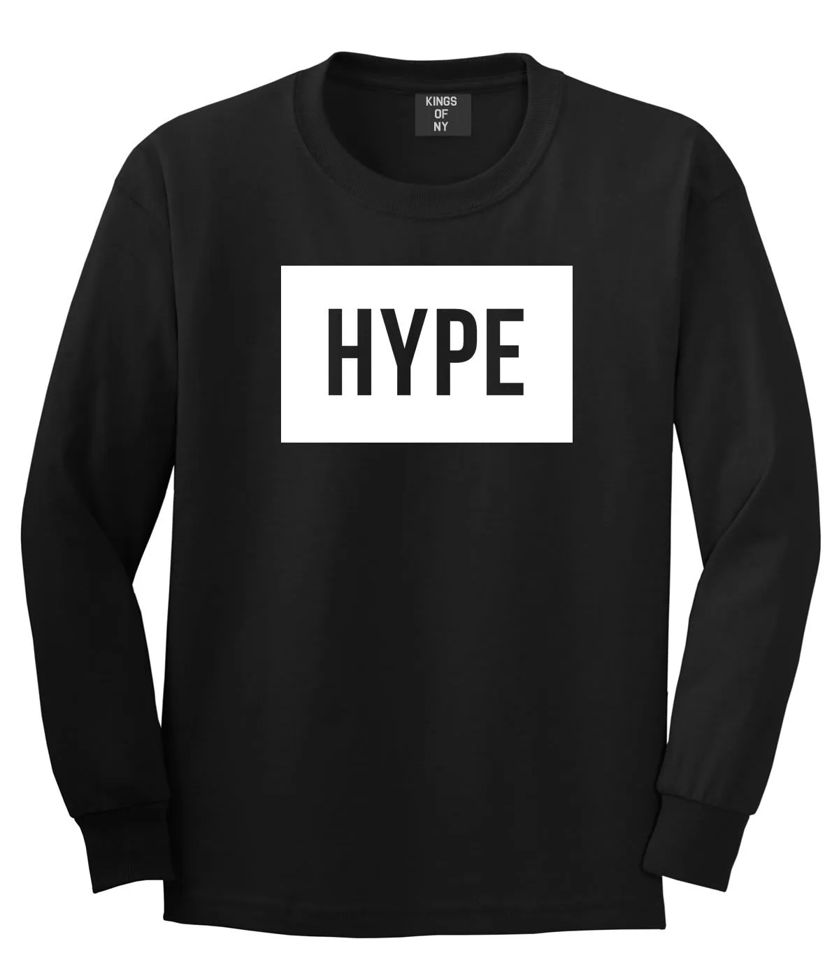 Hype Box Style Streetwear Long Sleeve T-Shirt