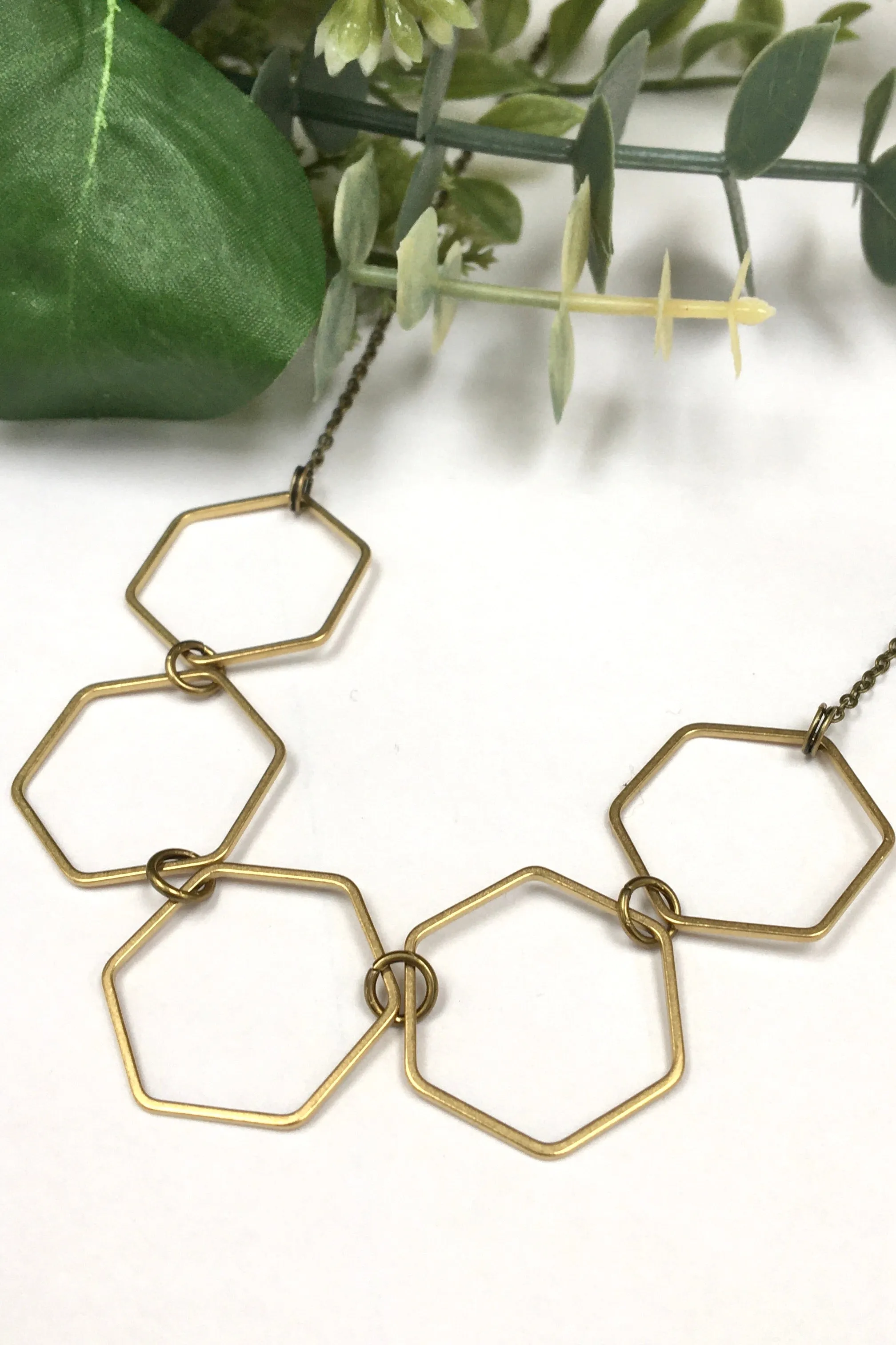 Long Hex Necklace