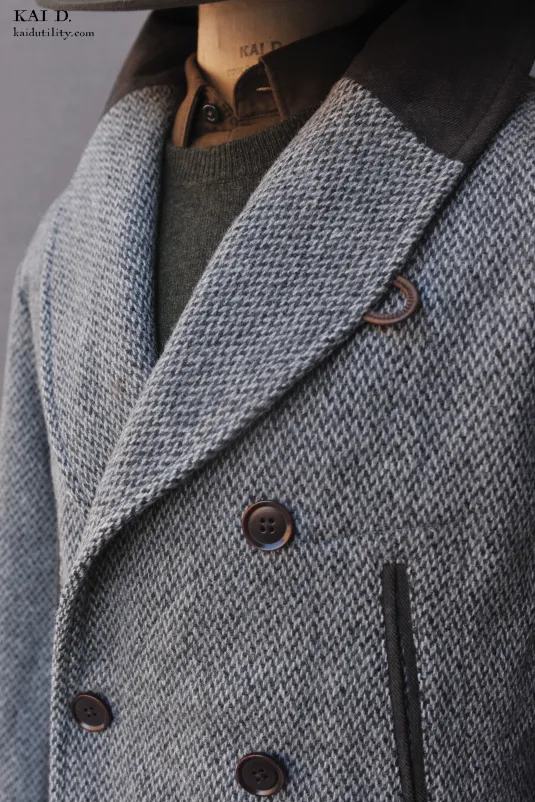 Norton Peacoat -Soft Retro Wool - M