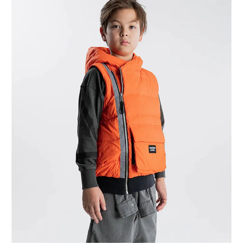 NUNUNU Detachable Sleeves Down Jacket