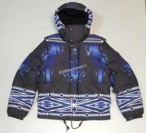 Nwt Polo Ralph Lauren Aztec Convertible Down Vest/Jacket