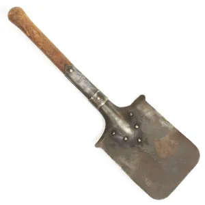 Original French WWI Entrenching Shovel Dated 1917