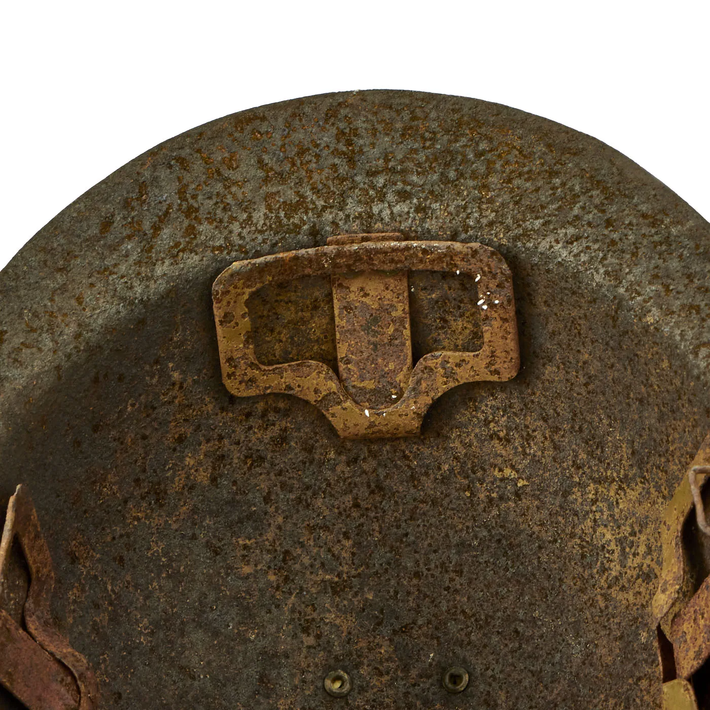 Original Thailand WWII French Model 1926 Adrian Helmet With Siam Badge