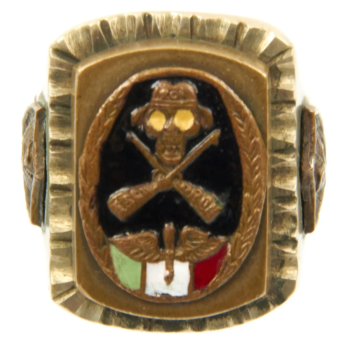 Original U.S. Aviation Section Signal Corps Trench Art Ring