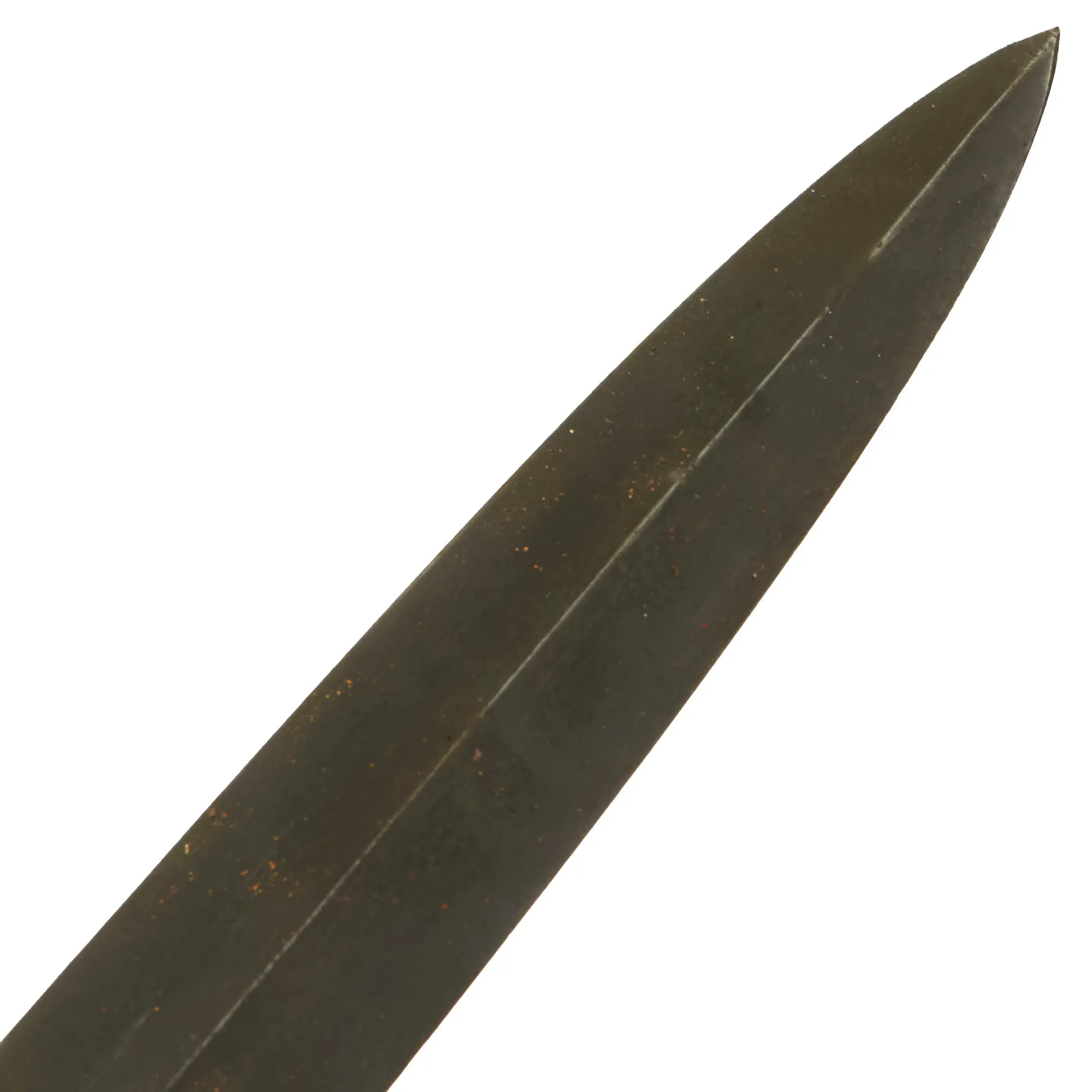 Original U.S. WWI Model 1918 Mark I Trench Knife by L. F. & C. with Modified Correct Steel Scabbard