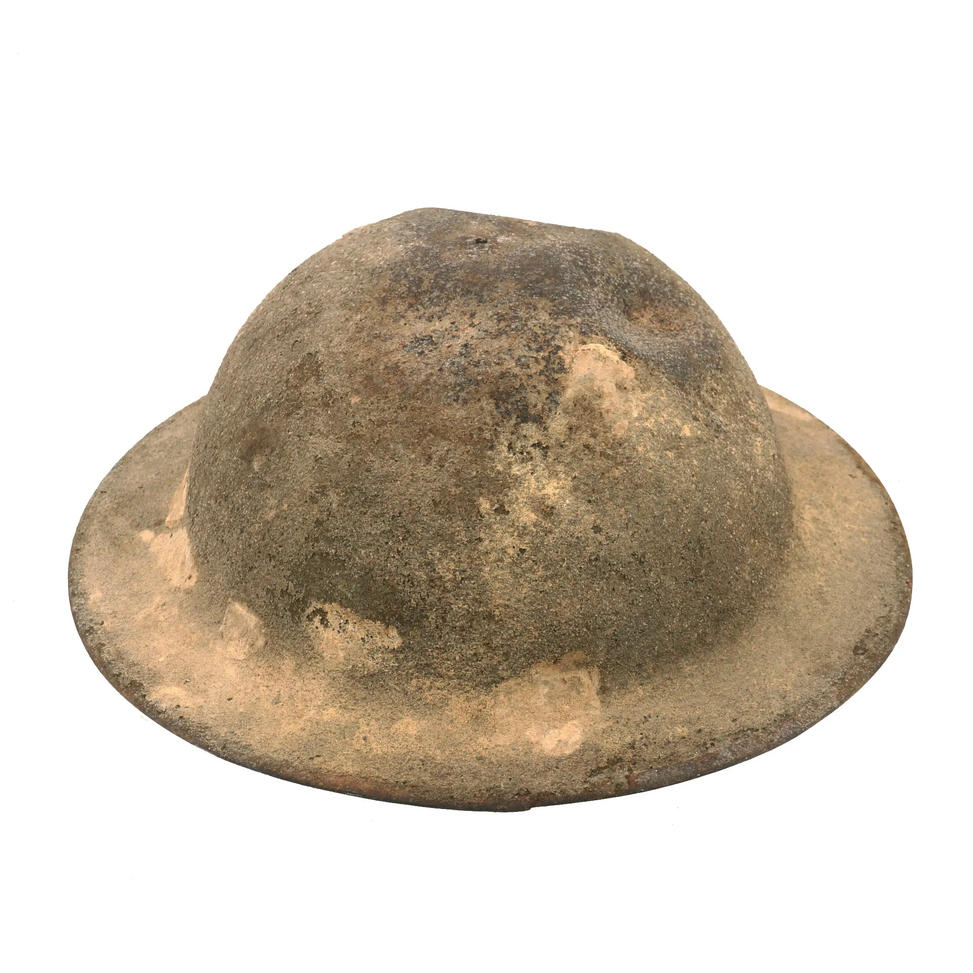 Original WWI French Battlefield Excavated Relic Collection - Helmet, Canteen, Barbed Wire, Inert F-1 Grenade Shells & More!