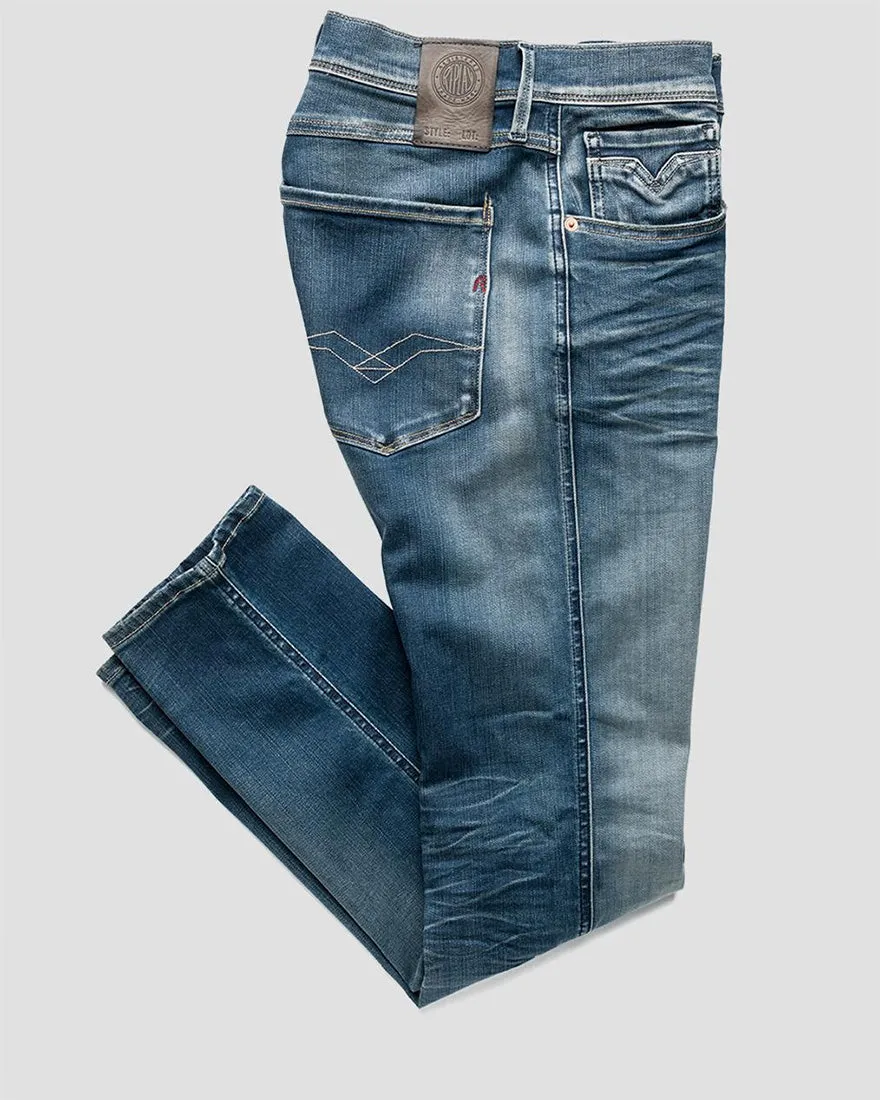 REPLAY M914661523009 DIRTY BLUE ANBASS HYPERFLEX JEANS